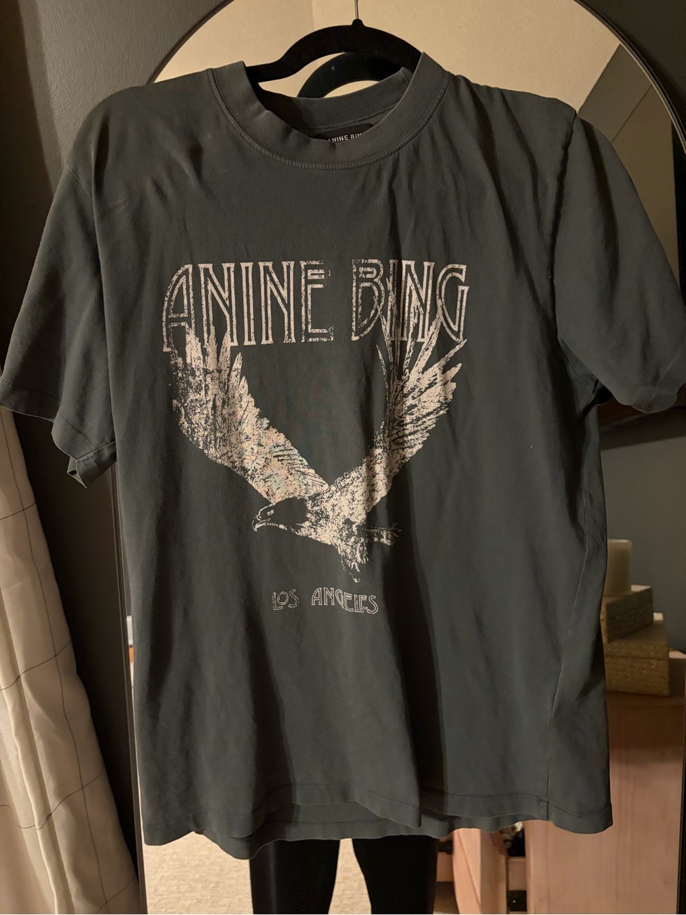 Anine Bing women’s  Graphic Eagle Tee - Los Angeles